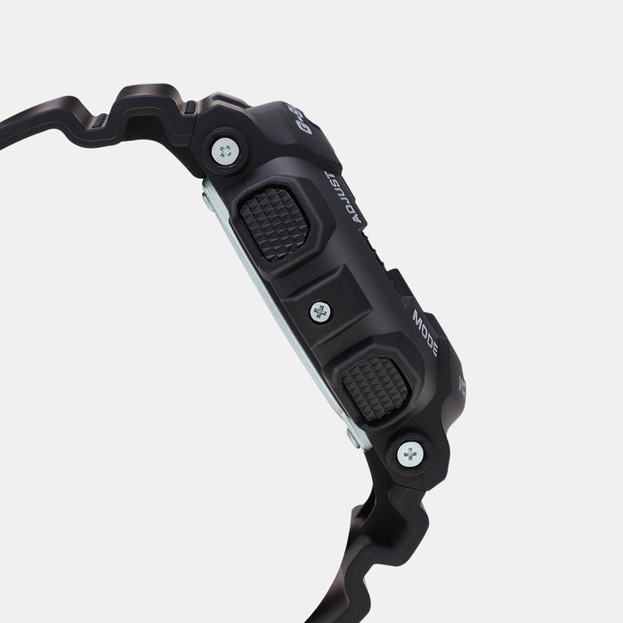 Casio Men Round Black watch