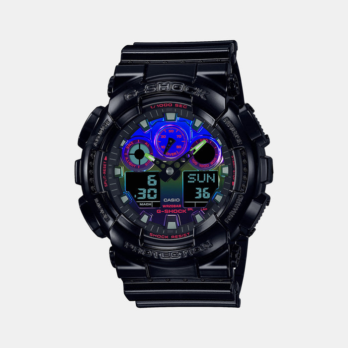 Casio Round Black Analog-Digital watch