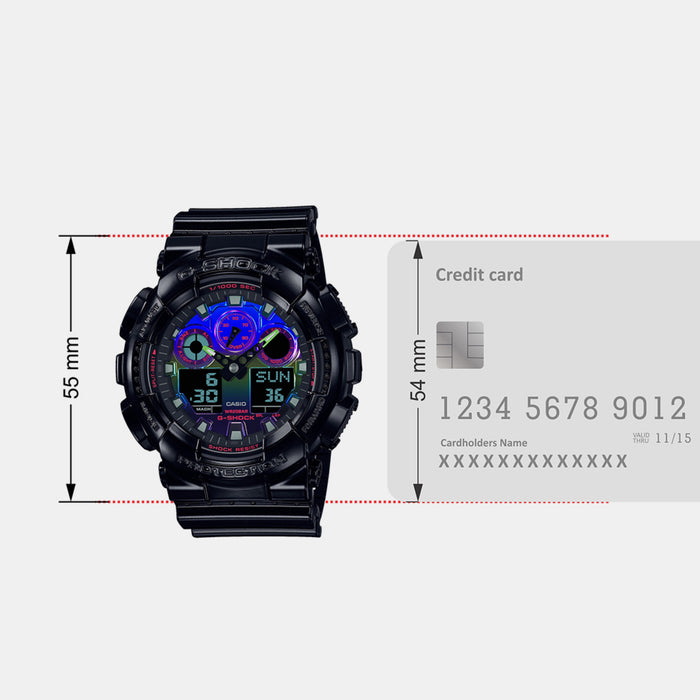 Casio 55 mm Black Quartz watch