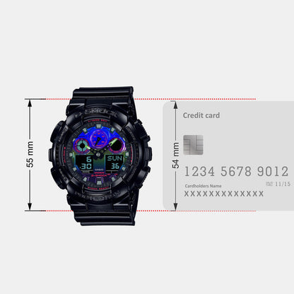 Casio 55 mm Black Quartz watch