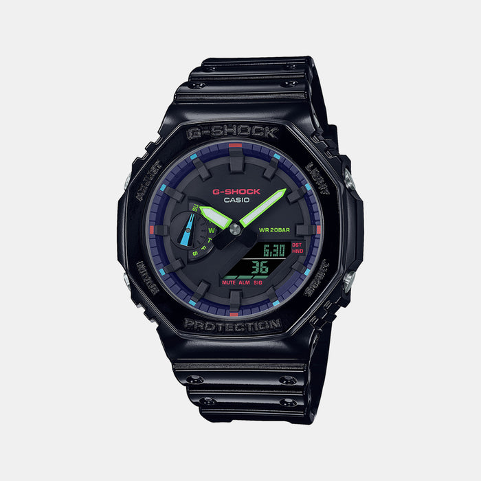 Casio Octagon Black Analog-Digital watch