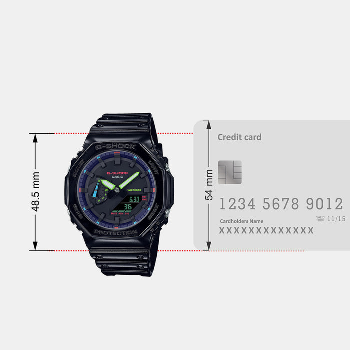 Casio 48 mm Black Quartz watch