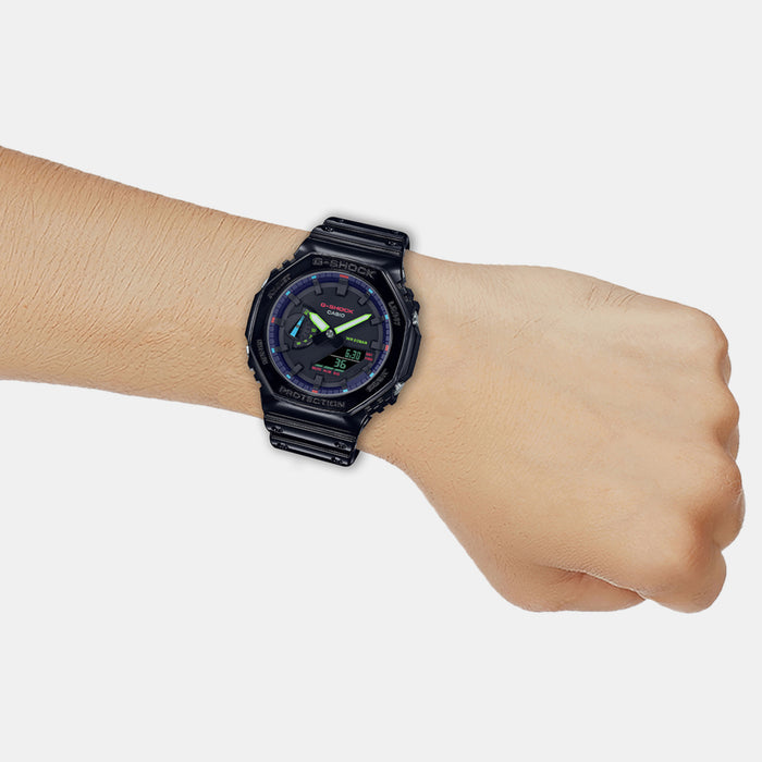 Casio Octagon Quartz Analog-Digital Men watch