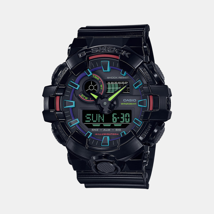 Casio Round Black Analog-Digital watch