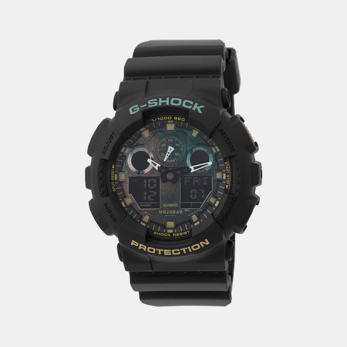 Casio Round Black Analog-Digital watch