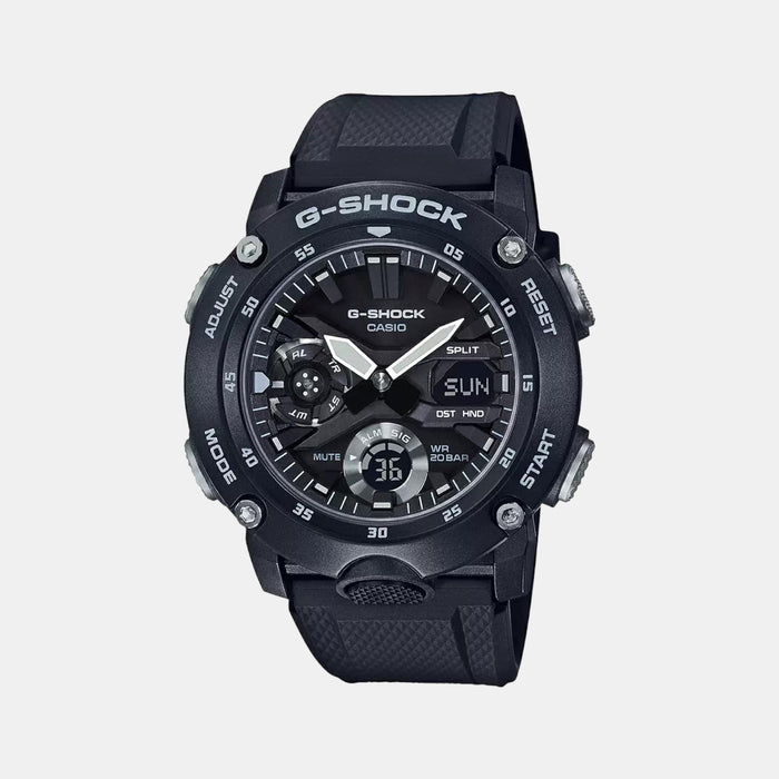 Casio Round Black Analog-Digital watch
