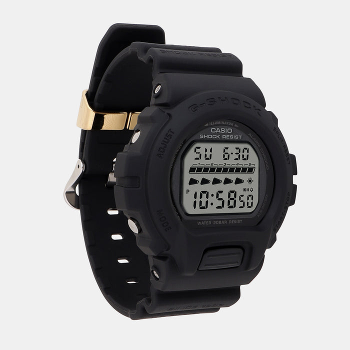 Casio Men Round Black watch