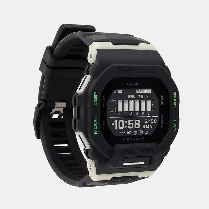 Casio Men Rectangular Black watch