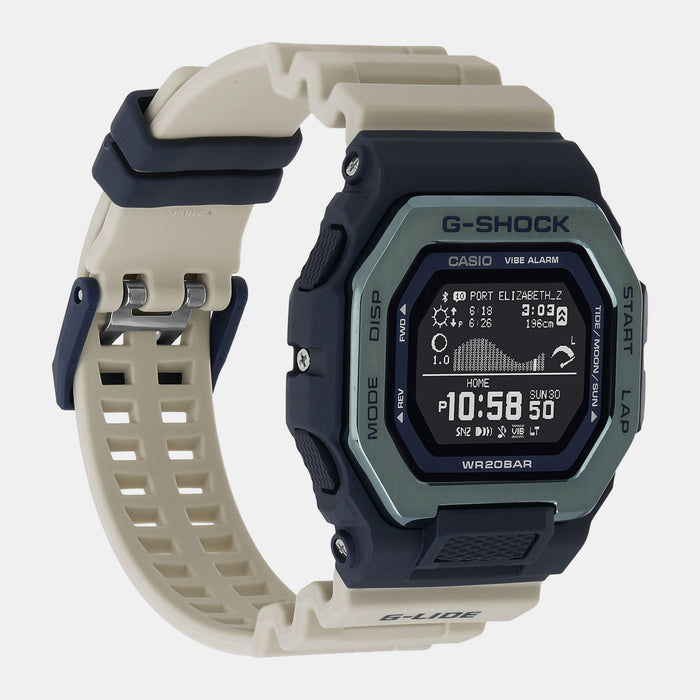 Casio Men Rectangular Blue watch