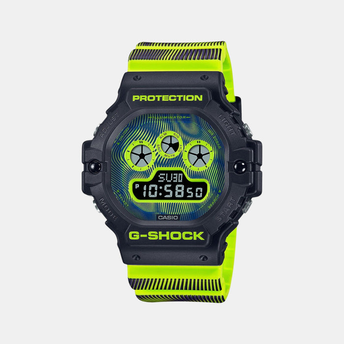 G-Shock Men Quartz Multicolour Dial Digital Resin Watch G1324