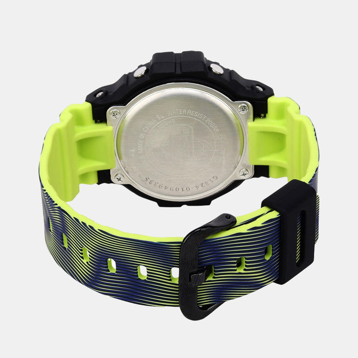G-Shock Men Quartz Multicolour Dial Digital Resin Watch G1324