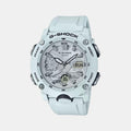 Casio Round White Analog-Digital watch