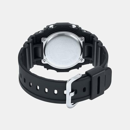 G-Shock Men Solar Black Dial Digital Resin Watch G1166