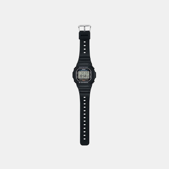 G-Shock Men Solar Black Dial Digital Resin Watch G1166