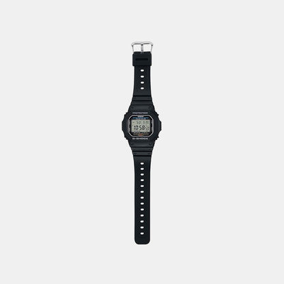 G-Shock Men Solar Black Dial Digital Resin Watch G1166