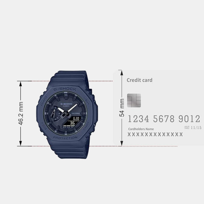 G-Shock Women Quartz Blue Dial Analog-Digital Resin Watch G1329