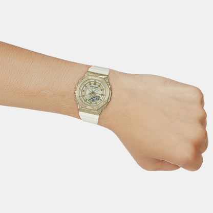 Casio Resin White watch