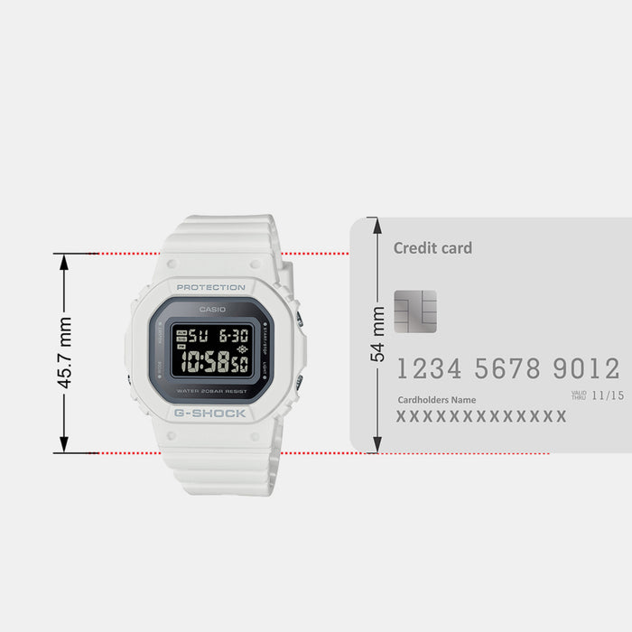 Casio Square Quartz Digital Women watch