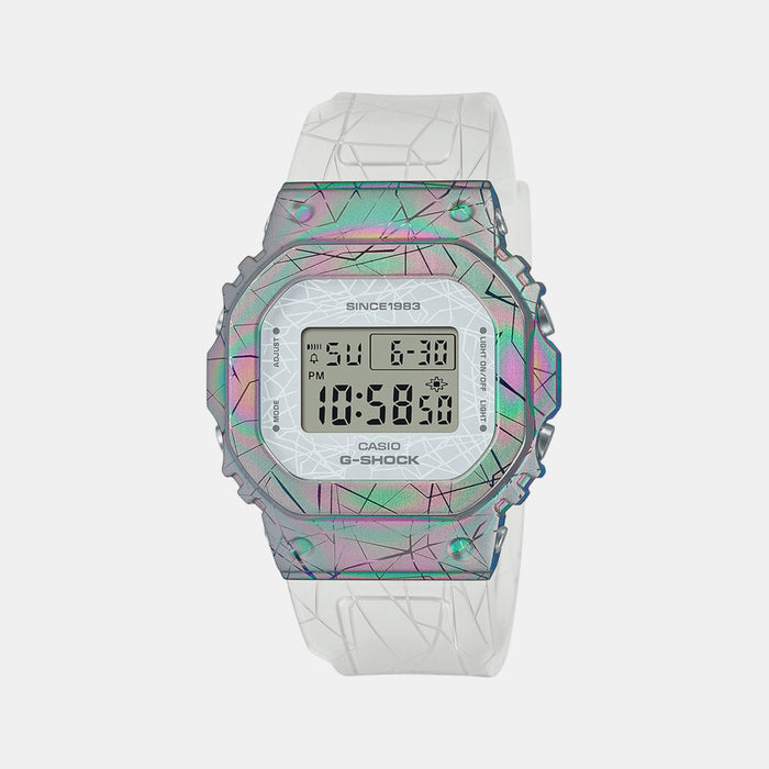 G-Shock Women Quartz White Dial Digital Resin Watch G1359