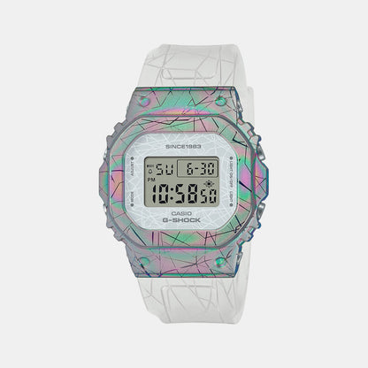 G-Shock Women Quartz White Dial Digital Resin Watch G1359