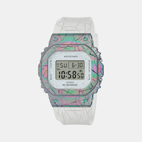 G-Shock Women Quartz White Dial Digital Resin Watch G1359