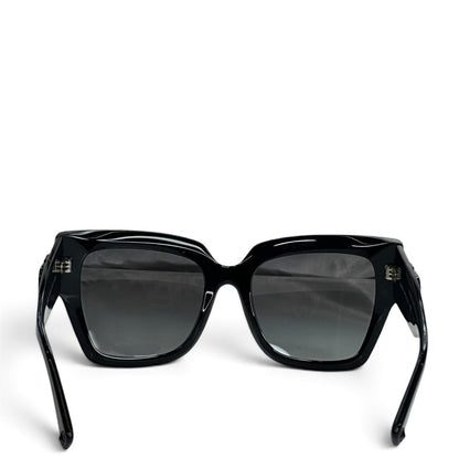 Valentino Garvani V-Sette Black Sunglasses