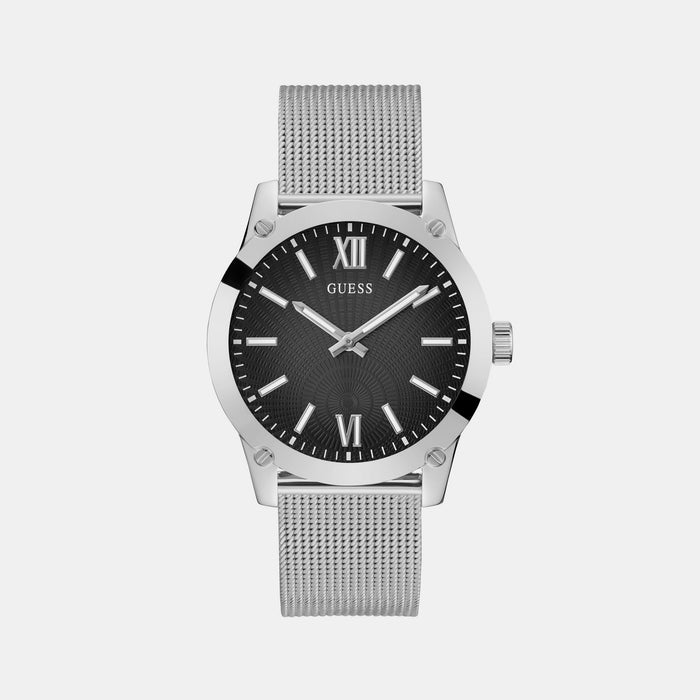 Guess Round Black Analog watch