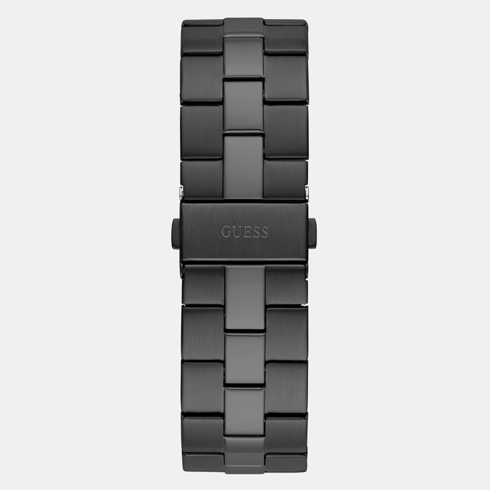 Guess Men Round Black watch