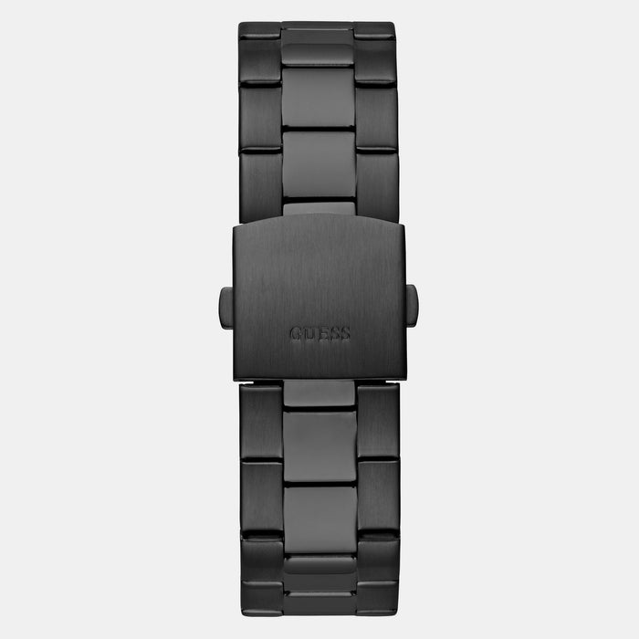 Guess Men Round Black watch
