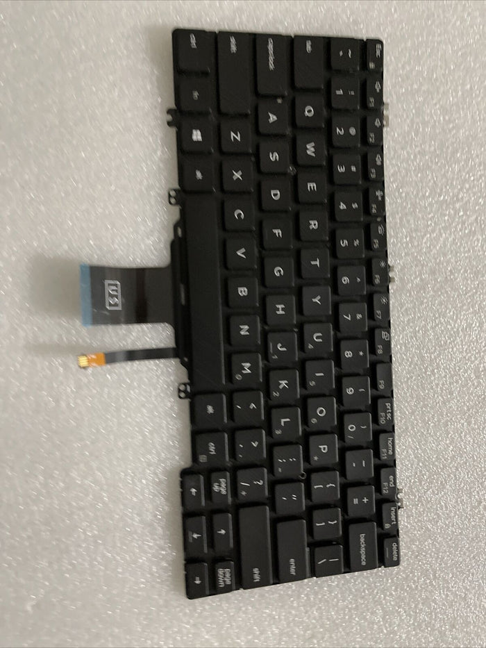 Genui Dell Latitude 7300 5300 2-in-1 Laptop US English Backlit Keyboard 2TR2K T1