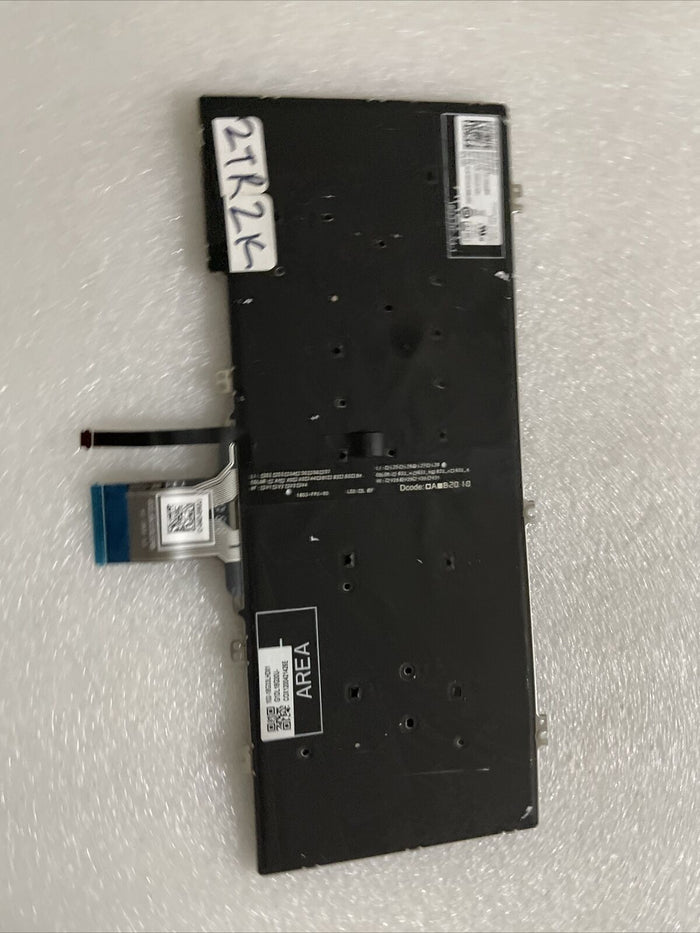 Genui Dell Latitude 7300 5300 2-in-1 Laptop US English Backlit Keyboard 2TR2K T1