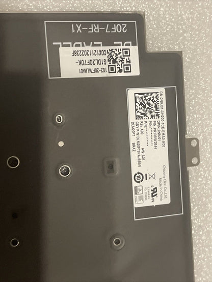 Genuin DELL Latitude 5420 7420 7520 2021 Backlit Brazilian keyboard N9J01 Bb1