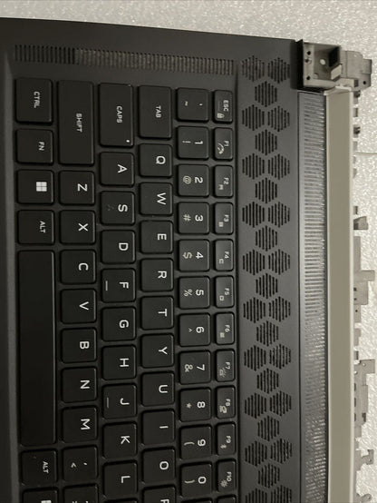 Genuine Dell Alienware X15 R1 R2 Palmrest US Eng Keyboard 386PV 5VHRX H2 P1