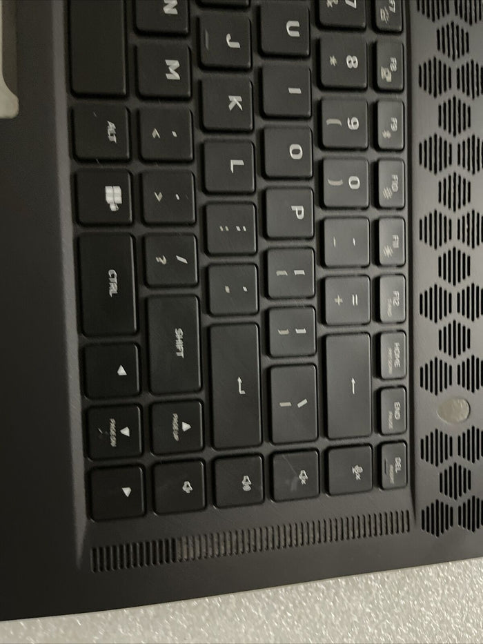 Genuine Dell Alienware X15 R1 R2 Palmrest US Eng Keyboard 386PV 5VHRX H2 P1