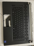 Genuine Dell Alienware x17 R2 US English Keyboard Palmrest  0346YC 346YC H1 P2