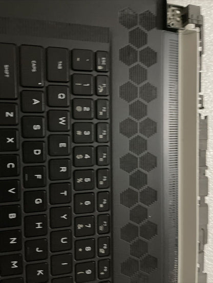 Genuine Dell Alienware x17 R2 US English Keyboard Palmrest 0346YC 346YC H2P2