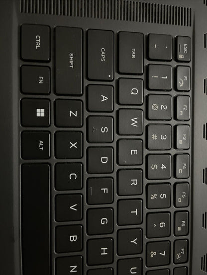 Genuine Dell Alienware x17 R2 US English Keyboard Palmrest 0346YC 346YC H2P2