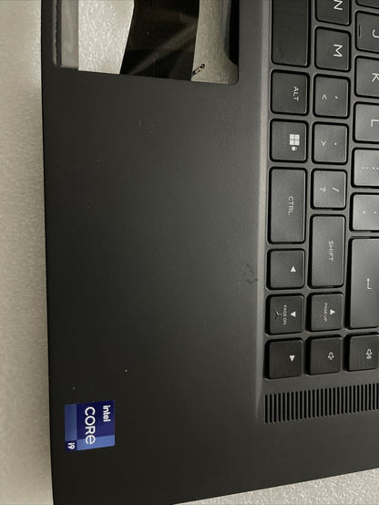 Genuine Dell Alienware x17 R2 US English Keyboard Palmrest 0346YC 346YC H2P2