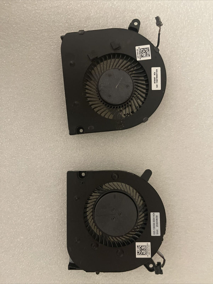 Genuine Dell G3 15 3590 P89F Laptop CPU+GPU Cooling Fans Pair 160GM 4NYWG