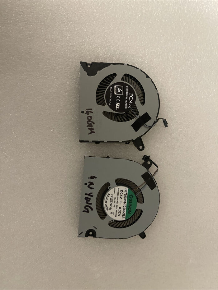 Genuine Dell G3 15 3590 P89F Laptop CPU+GPU Cooling Fans Pair 160GM 4NYWG