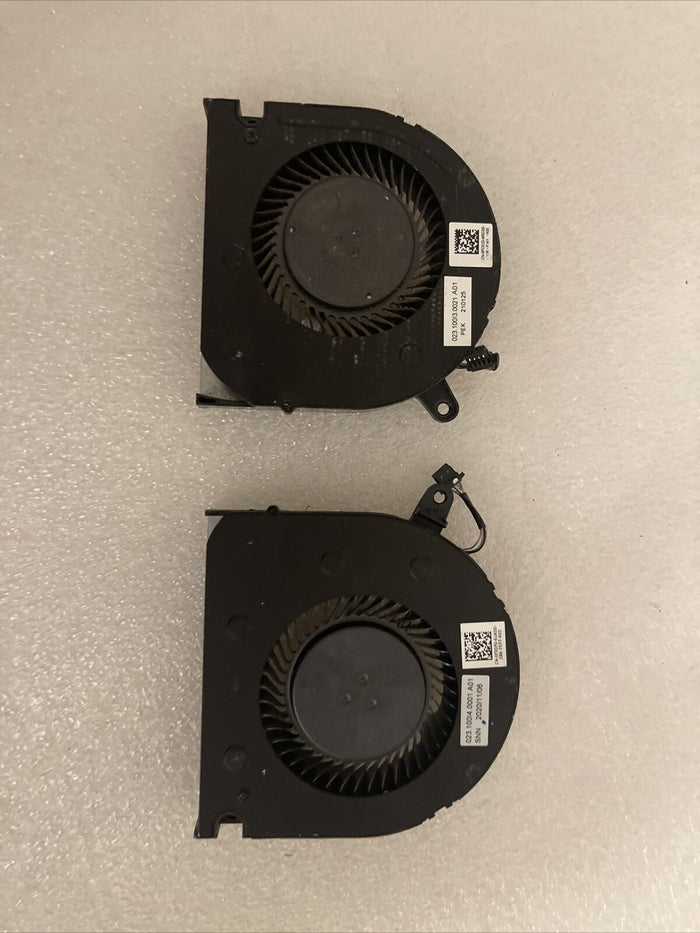 Genuine DELL G5 15 SE 2020 5500 5505 CPU+GPU Cooling Fan Pair 0PC01D 0F3DF0
