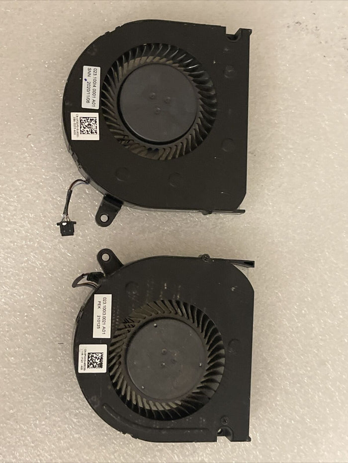 Genuine DELL G5 15 SE 2020 5500 5505 CPU+GPU Cooling Fan Pair 0PC01D 0F3DF0