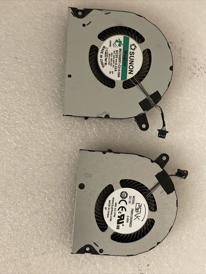 Genuine DELL G5 15 SE 2020 5500 5505 CPU+GPU Cooling Fan Pair 0PC01D 0F3DF0