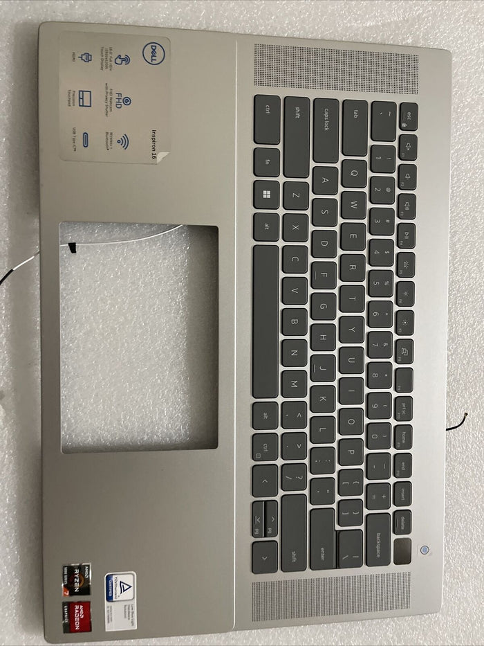 Genuine Dell Inspiron 16 5620 5625 Palmrest US Eng Keyboard YJGM5 0HJ5PC H1 T1