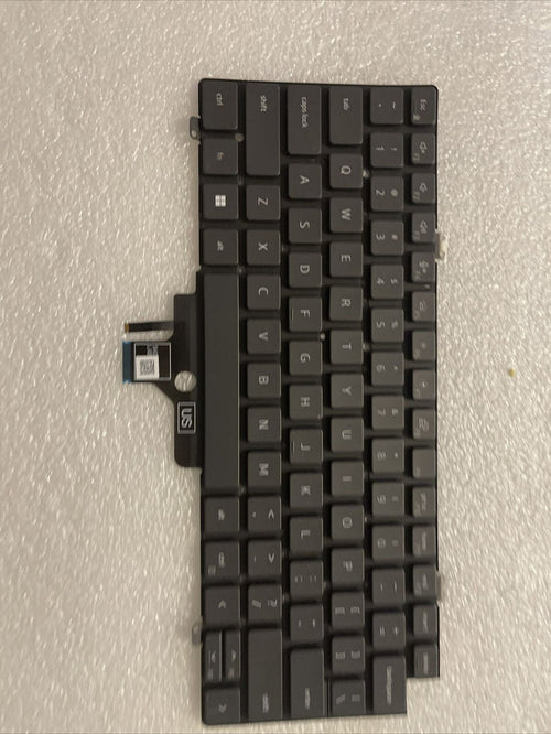 Genuine Dell Latitude 5420 7420 7520 Laptop US Backlit Keyboard MV4X8 0MV4X8