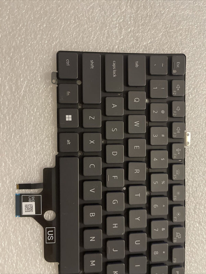 Genuine Dell Latitude 5420 7420 7520 Laptop US Backlit Keyboard MV4X8 0MV4X8