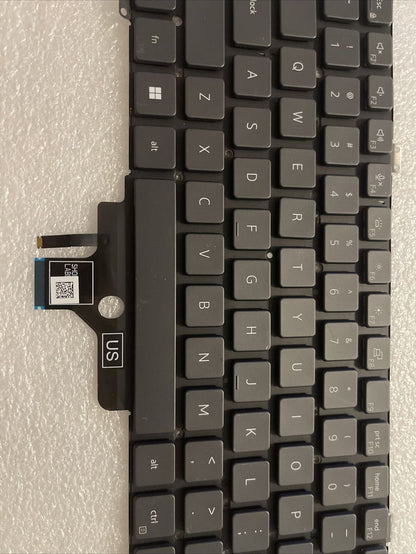 Genuine Dell Latitude 5420 7420 7520 Laptop US Backlit Keyboard MV4X8 0MV4X8