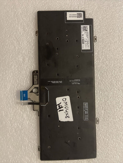 Genuine Dell Latitude 5420 7420 7520 Laptop US Backlit Keyboard MV4X8 0MV4X8