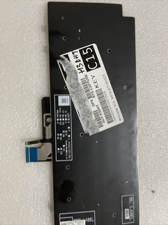 Genuine Dell Latitude  Keyboard Backlit US English H3DHT 0H3DHT B1 AT