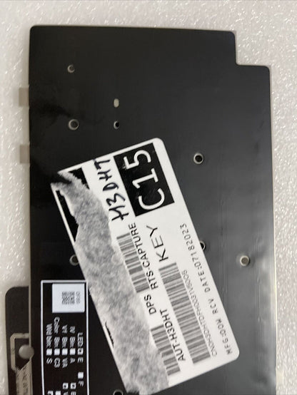 Genuine Dell Latitude  Keyboard Backlit US English H3DHT 0H3DHT B1 AT
